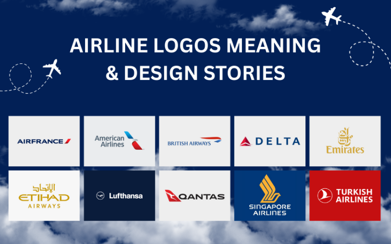 Airline Logos Meaning and Design Stories